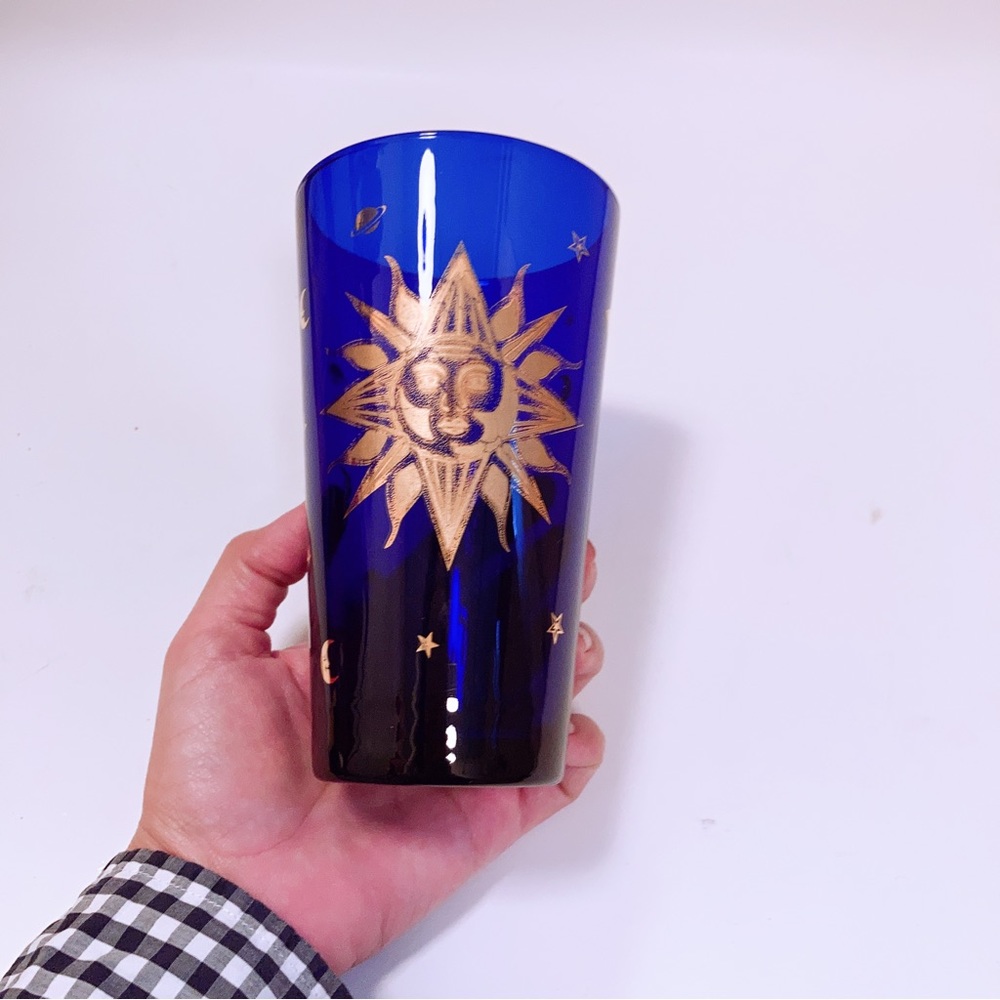 Vintage Culver Gold and Blue
Celestial Sun Highball Glass Replacement